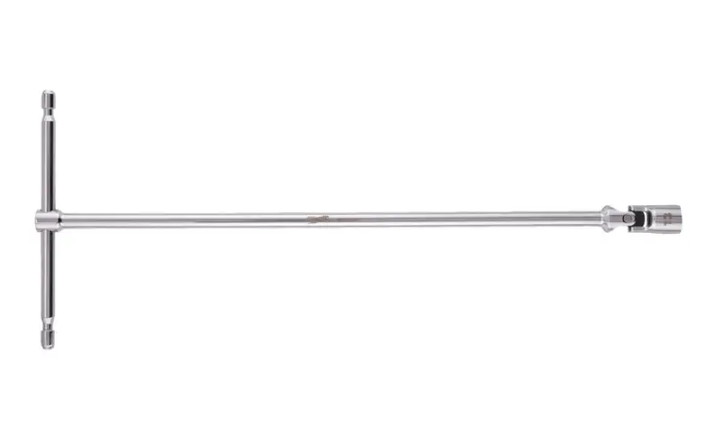 Výkyvná nástrčná hlavice Milwaukee HEX s dlouhou T - rukojetí 13 mm, 4932492682 (MI4932492682)