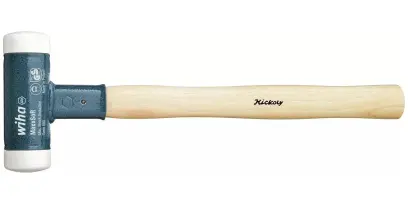 Palička Safety bez spätného rázu 420 mm Wiha typ 8001, hickory rukoväť (hlava biela: veľmi tvrdá) (WIHA39014)