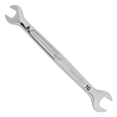 Obojstranný otvorený vidlicový kľúč Milwaukee 8 mm x 10 mm, 4932492718