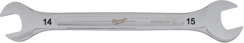 Oboustranný vidlicový klíč Milwaukee 14 x 15 mm (délka 188 mm) 4932492724 (MI4932492724)