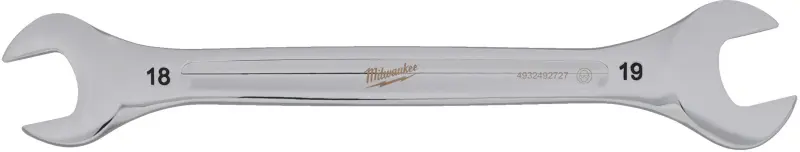 Oboustranný vidlicový klíč Milwaukee 18 x 19 mm (délka 220 mm) 4932492727 (MI4932492727)