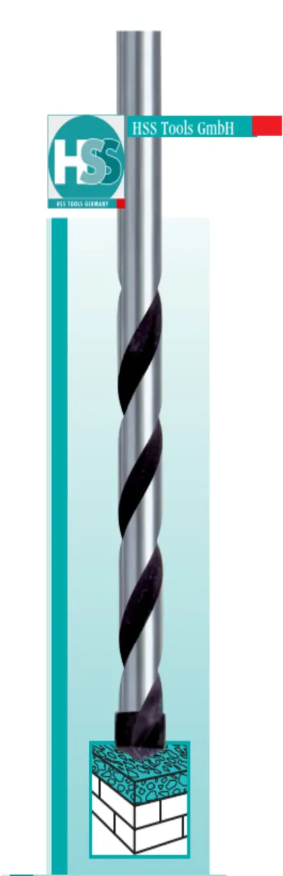 vrták do betonu tvrdokov 7,0 x 100 mm (HSS2053-1070)