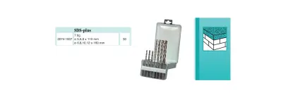 sada vrtákov do betónu 7ks SDS-plus (HSS2074-1007)