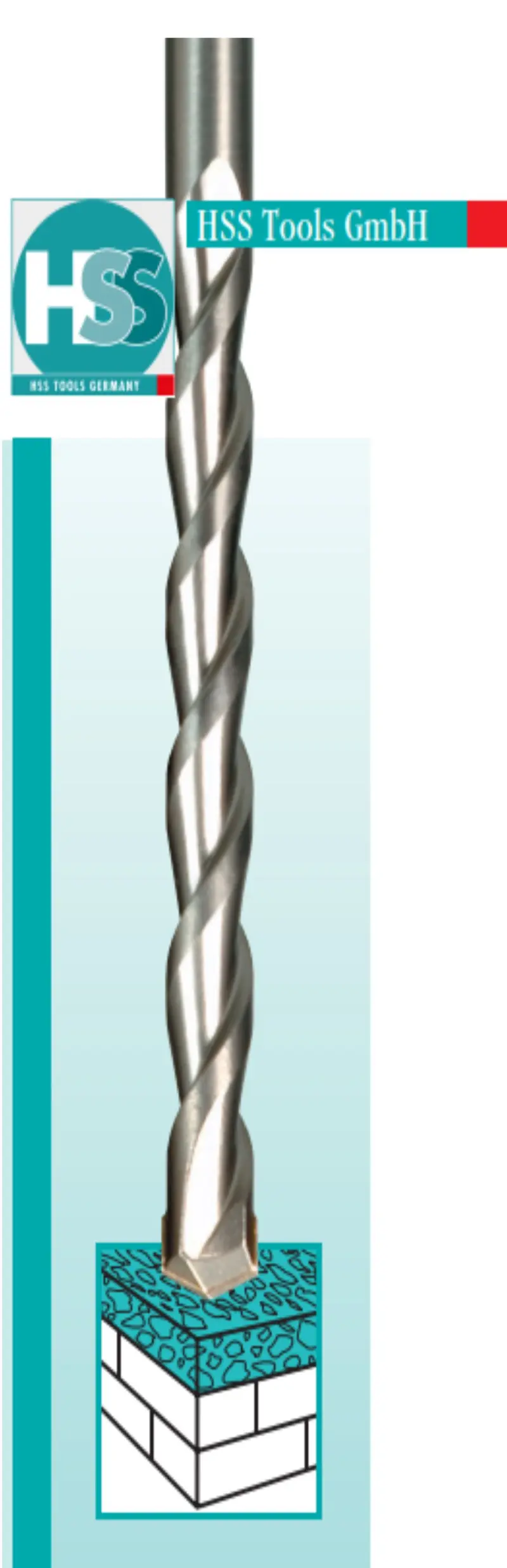 vrták do betonu 22,0 x 450mm SDS-plus (HSS2079-1223)