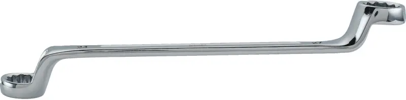 Klíč oboustranný očkový Milwaukee vyhnutý 75°, 24 x 27 mm, 4932492753 (MI4932492753)