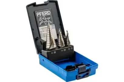 Stupňové vrtáky HSSE Co5 pr. 4 ÷ 30 mm Pferd SET STB HSSE 3TLG (Sada 3 diely) (PF4007220552919)