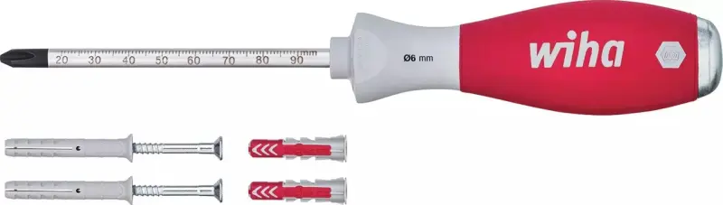 Vyrážeč otvorů pro hmoždinky Wiha SoftFinish® (Sada 5 dílů) (WIHA41289)