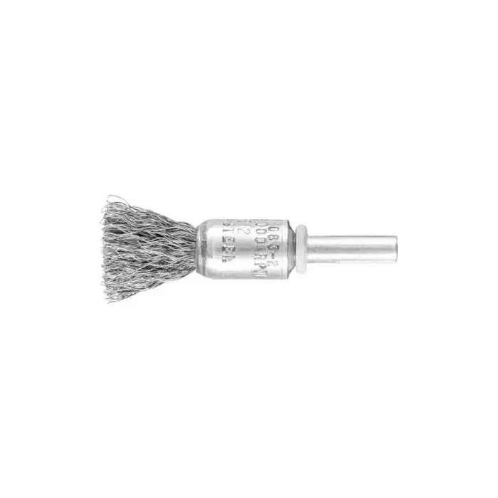 Štetcovitá kefa so stopkou Pferd PBU 1312/6 ST 0,20, nesplietaný drôt INOX (PF4007220562574)