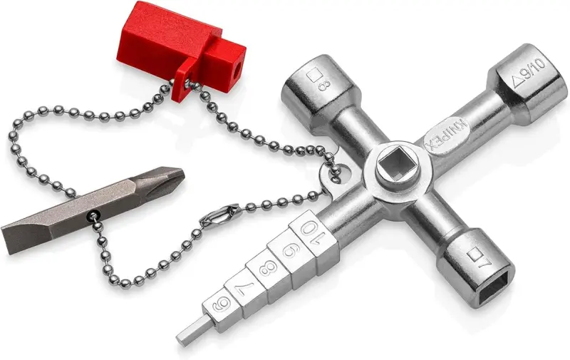 Klíč Profi-Key na skříňový rozvaděč Knipex 00 11 04 (K 00 11 04)