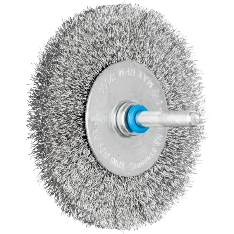 Stopkový kartáč Pferd RBU 8010/6 INOX 0,20, zvlněný nerezový drát (PF4007220578919)