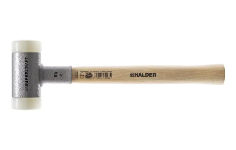 Palička 900g s mäkkým čelom bez spätného rázu SUPERCRAFT 50 mm nylon. Halder 3366.050 (EDE66930050)