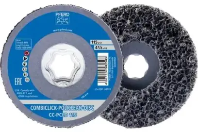 Rúnové kotúče POLICLEAN pr. 115 mm COMBICLICK® Pferd CC-PCLD 115 pre hrubé upratovacie práce (PF4007220582541)