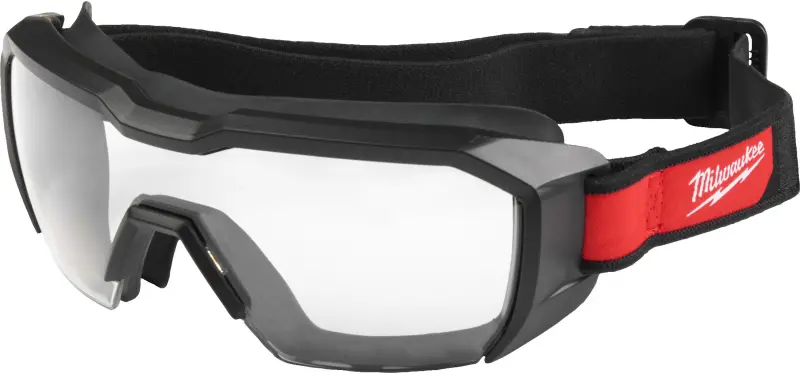 Odvětrávané uzavřené ochranné brýle Milwaukee úzké, čiré 4932493433 (MI4932493433)