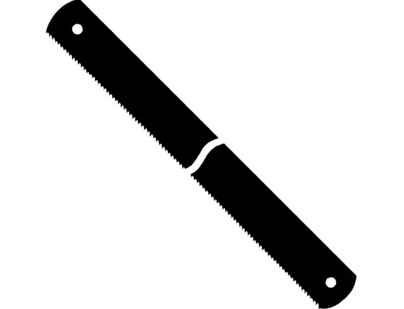 Pílový list Metall 320 je mný rez 150mm PUK (EDE67340005)
