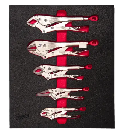 Pěnová vložka Milwaukee se sadou samosvorných kleští (5 ks) 4932493634 (MI4932493634)