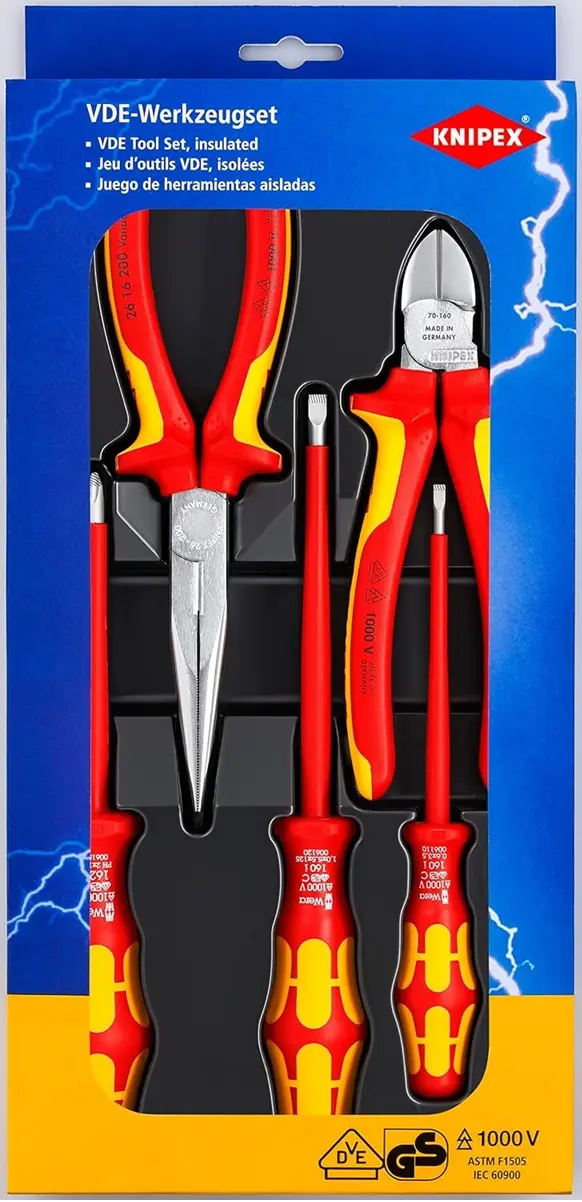 Kleště a šroubováky Knipex 00 20 13 VDE do 1000 V, 3 ks (K 00 20 13)