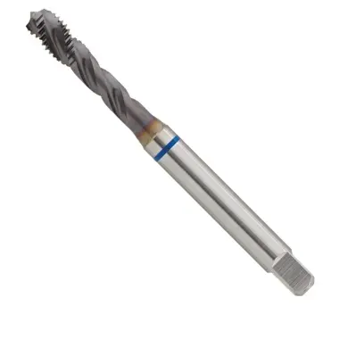 Strojný závitník HSS-Co5 M8 na slepé otvory, INOX Format GT, DIN 371. TiCN (EDE16440080)