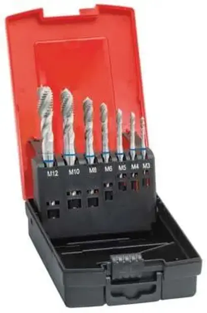 Strojný závitník HSS-Co5 M10 na slepé otvory, INOX Format GT, DIN 371. TiCN (EDE16440100)