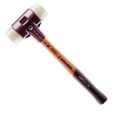 Kladivo s mäkkým čelom SIMPLEX nylon 50 mm Halder 3008.050 (EDE68141050)