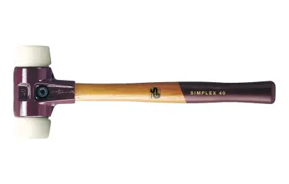 Kladivo s mäkkým čelom SIMPLEX nylon 60 mm Halder 3008.060 (EDE68141060)