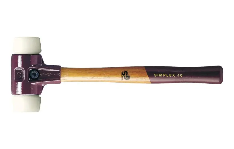 Kladivo s mäkkým čelom SIMPLEX nylon 60 mm Halder 3008.060 (EDE68141060)