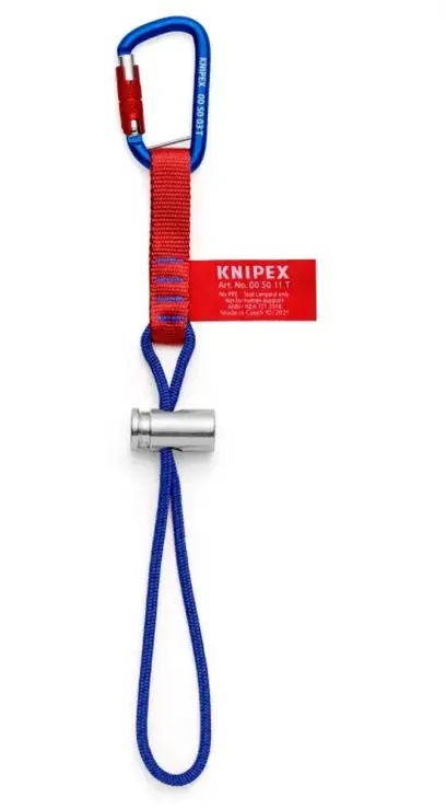 Adaptérny popruh Knipex 00 50 13 T BK s karabínou (K 00 50 13 T BK)