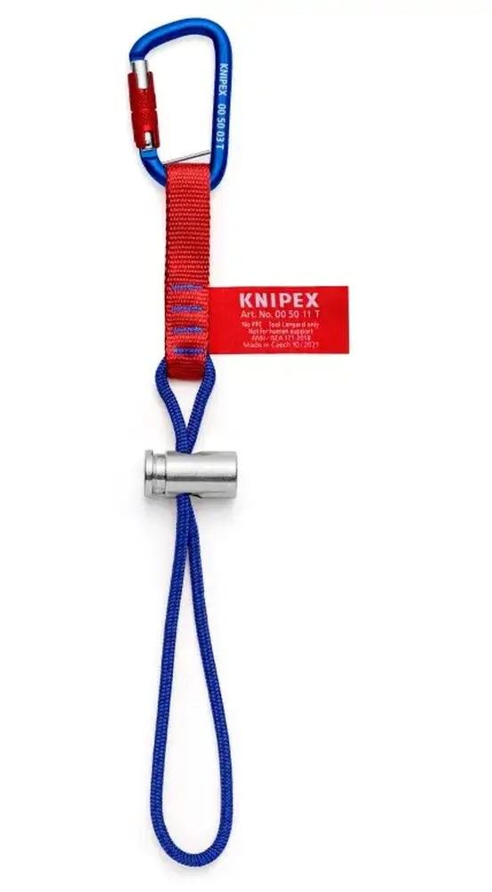 Adaptérny popruh Knipex 00 50 13 T BK s karabínou (K 00 50 13 T BK)