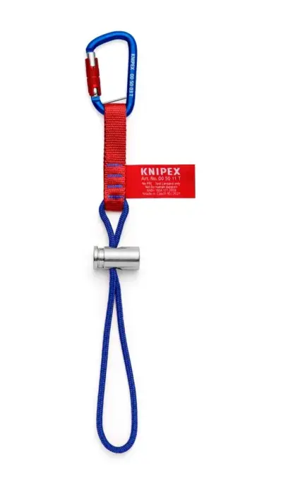 Adaptérový popruh Knipex 00 50 13 T BK s karabínou (K 00 50 13 T BK)