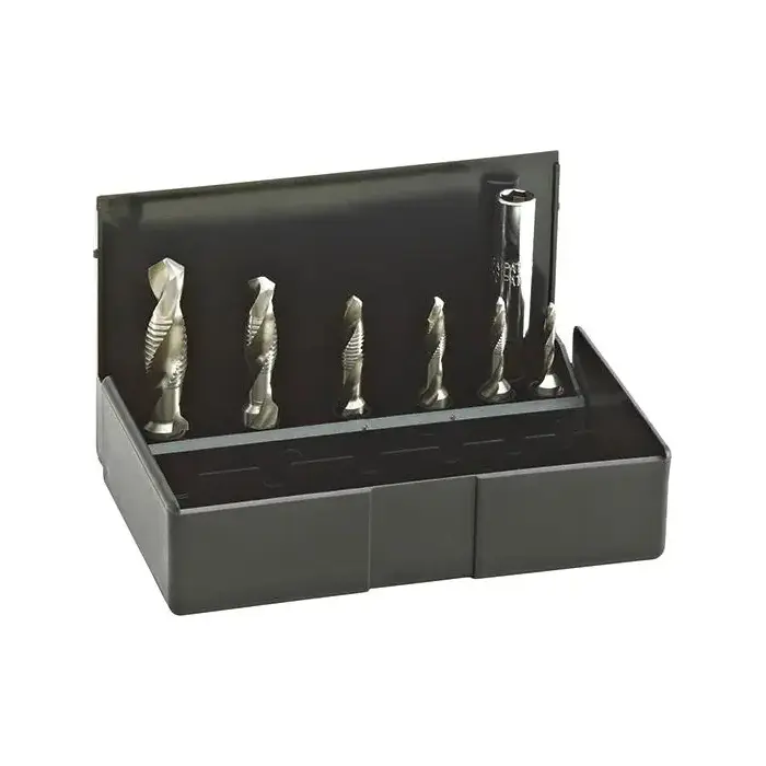 Kombinované bity 1/4 "Völkel 16570020 (Sada 7 ks M3 ÷ M10) (EDE16510020)