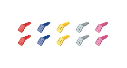 Farebné spony Knipex 00 61 10 C V01 ColorCode mix farieb 1 (10 ks) (K 00 61 10 C V01)