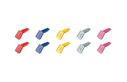 Farebné klipy Knipex 00 61 10 C V01 ColorCode mix farieb 1 (10 ks) (K 00 61 10 C V01)