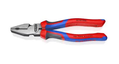 Kombinované kliešte 200 mm Knipex 02 02 200 SB – silové (K 02 02 200 SB)