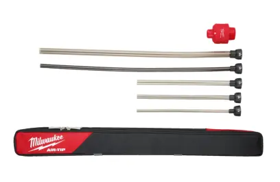Ohebné hadice Milwaukee AT-4, AIR-TIP, nástavec k vysávání 5v1, dlouhé flexibilní hadice, 4932498013 (MI4932498013)