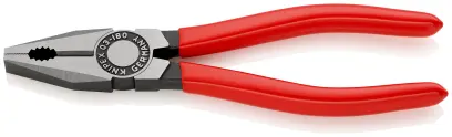 Kombinované kleště 180 mm Knipex 03 01 180 SB - potaženo plastem (K 03 01 180 SB)