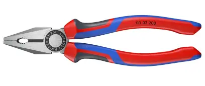 Kombinované kliešte 200 mm Knipex 03 02 200 SB (K 03 02 200 SB)
