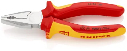 Kombinované kliešte 160 mm Knipex 03 06 160 SB (K 03 06 160 SB)
