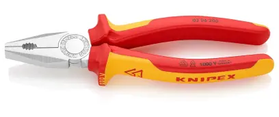 Kombinované kliešte 200 mm Knipex 03 06 200 SB (K 03 06 200 SB)