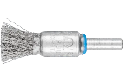 Štětcový kartáč se stopkou Pferd PBU 1312/6 INOX 0,15, nesplétaný drát INOX (PF4007220598030)