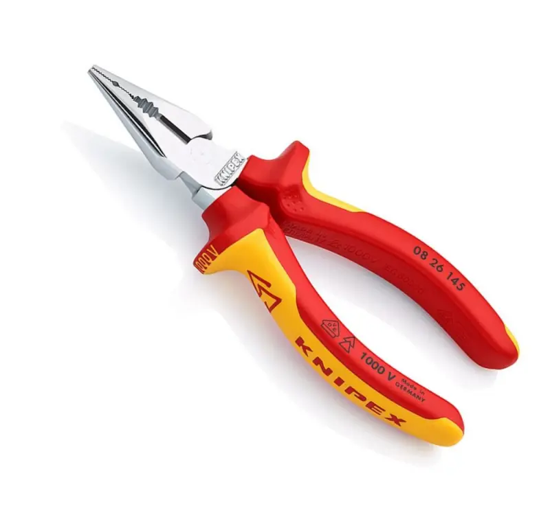 Kombinované kleště 145 mm Knipex 08 26 145 SB - úzké ploché (K 08 26 145 SB)