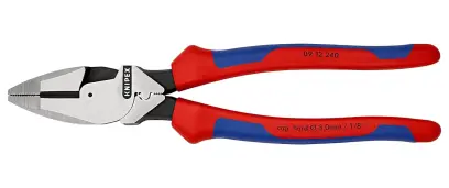 Kombinované kliešte Knipex 09 12 240 – silové, americký model (K 09 12 240)