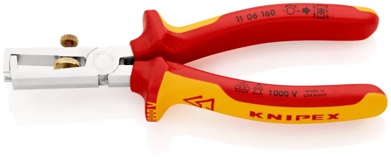 Odizolovací kleště 160 mm Knipex 11 06 160 SB (K 11 06 160 SB)