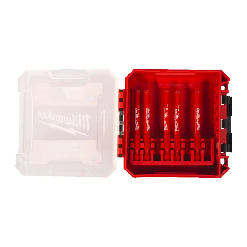 Diamantové vrtáky 1/4” Milwaukee MAX™ pro mokré / suché vrtání, průměr 6 mm (5 ks) 4932498300 (MI4932498300)