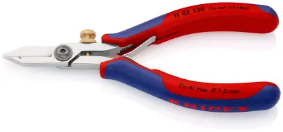 Odizolovací kleště 130 mm Knipex 11 82 130 pro elektroniku (K 11 82 130)