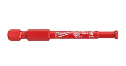 Diamantový vrták 1/4" Milwaukee DIAMOND PLUS pro mokré / suché vrtání (pr. 5 mm) 4932498341 (MI4932498341)