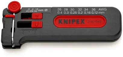 Odizolovacie kliešte KNIPEX Mini (K 12 80 040 SB)