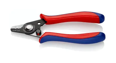 Odizolovacie kliešte 130 mm Knipex 12 82 130 SB – pre optické káble Coating (K 12 82 130 SB)