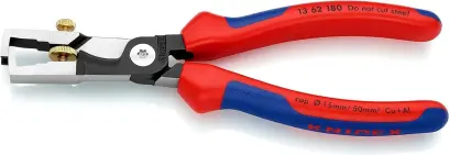 Odizolovací kleště 180 mm Knipex 13 62 180 SB s kabelovými nůžkami (K 13 62 180 SB)