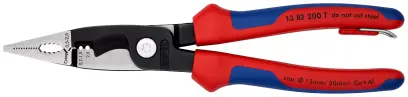 Elektroinstalační kleště 200 mm Knipex 13 82 200 T (K 13 82 200 T)