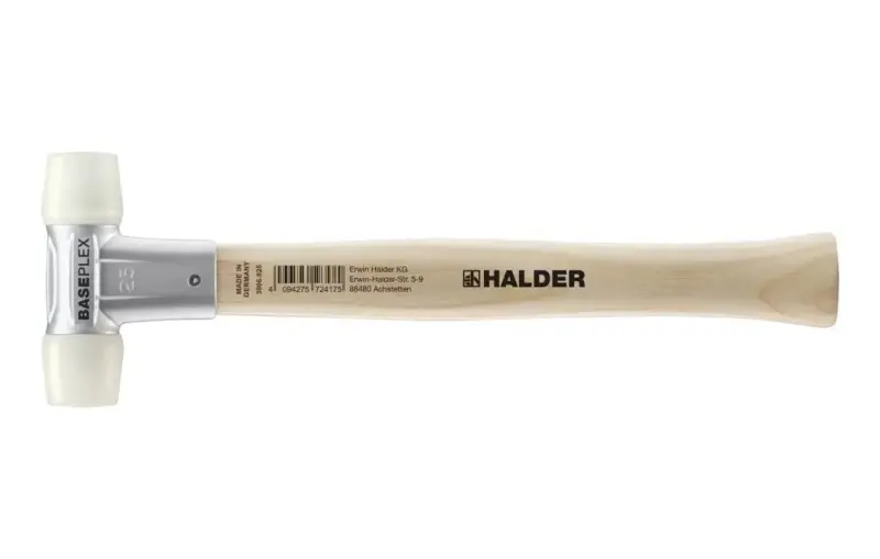 Kladivo s mäkkým čelom BASEPLEX nylon 25 mm Halder 3908.025 (EDE68880025)