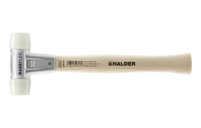 Kladivo s mäkkým čelom BASEPLEX nylon 30 mm Halder 3908.030 (EDE68880030)